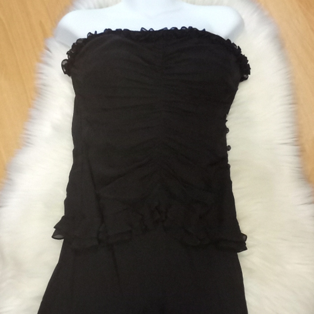 Vintage Jovani Silk High Low Dress